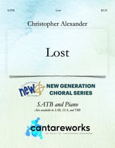 Lost SATB choral sheet music cover